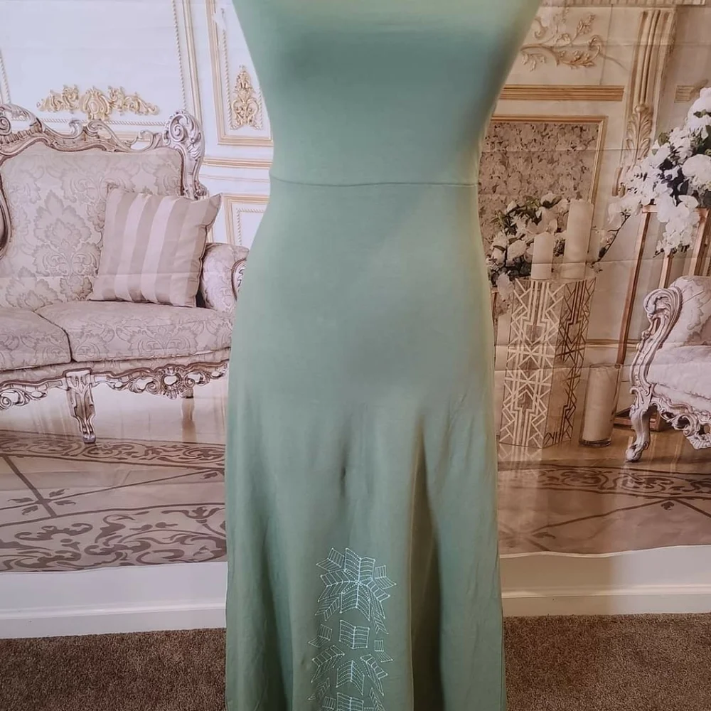 Organic cotton Maxi Skirt - Picture 6 of 12